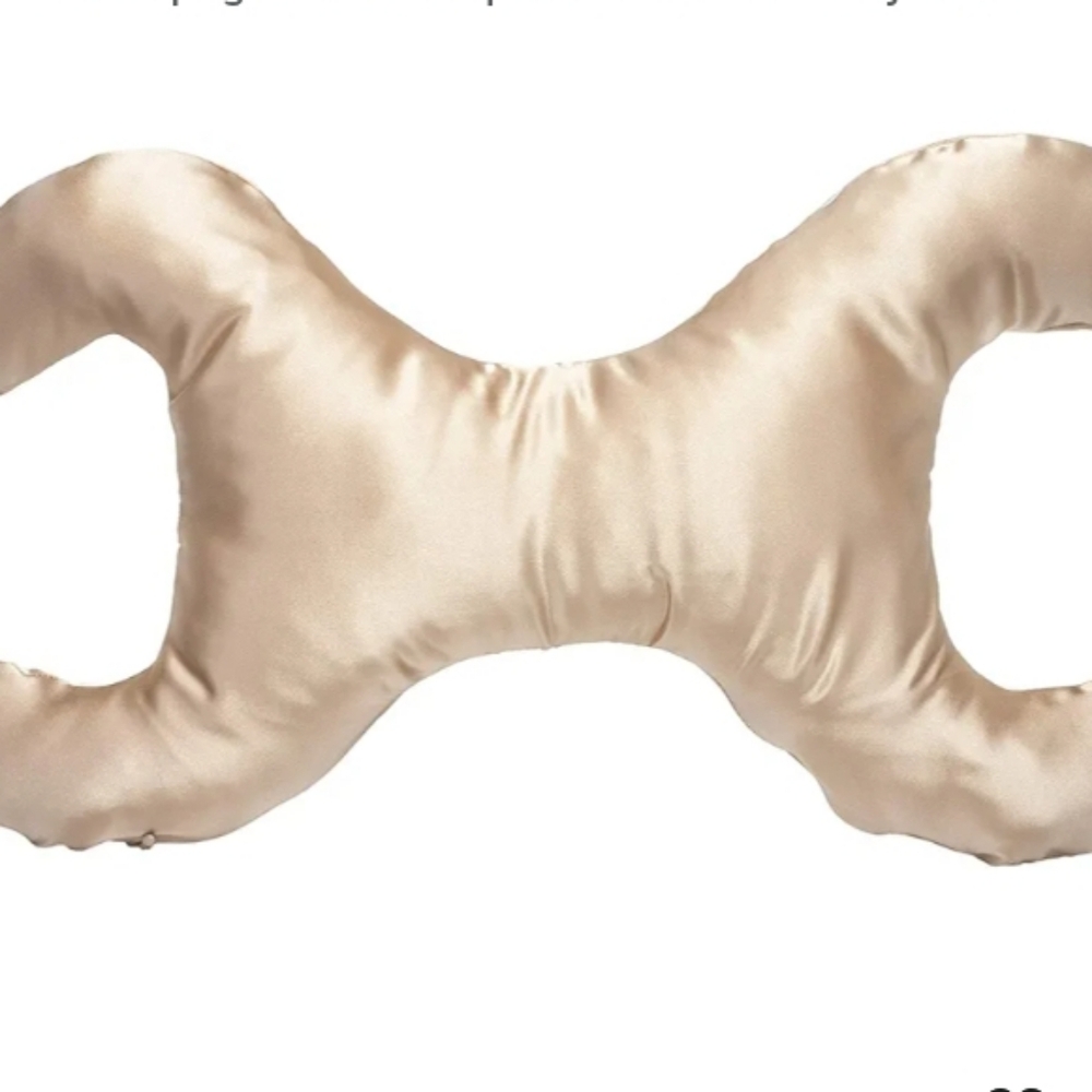Save My Face Champagne Color Small Pillow For Face Anti Wrinkle Pillowette
